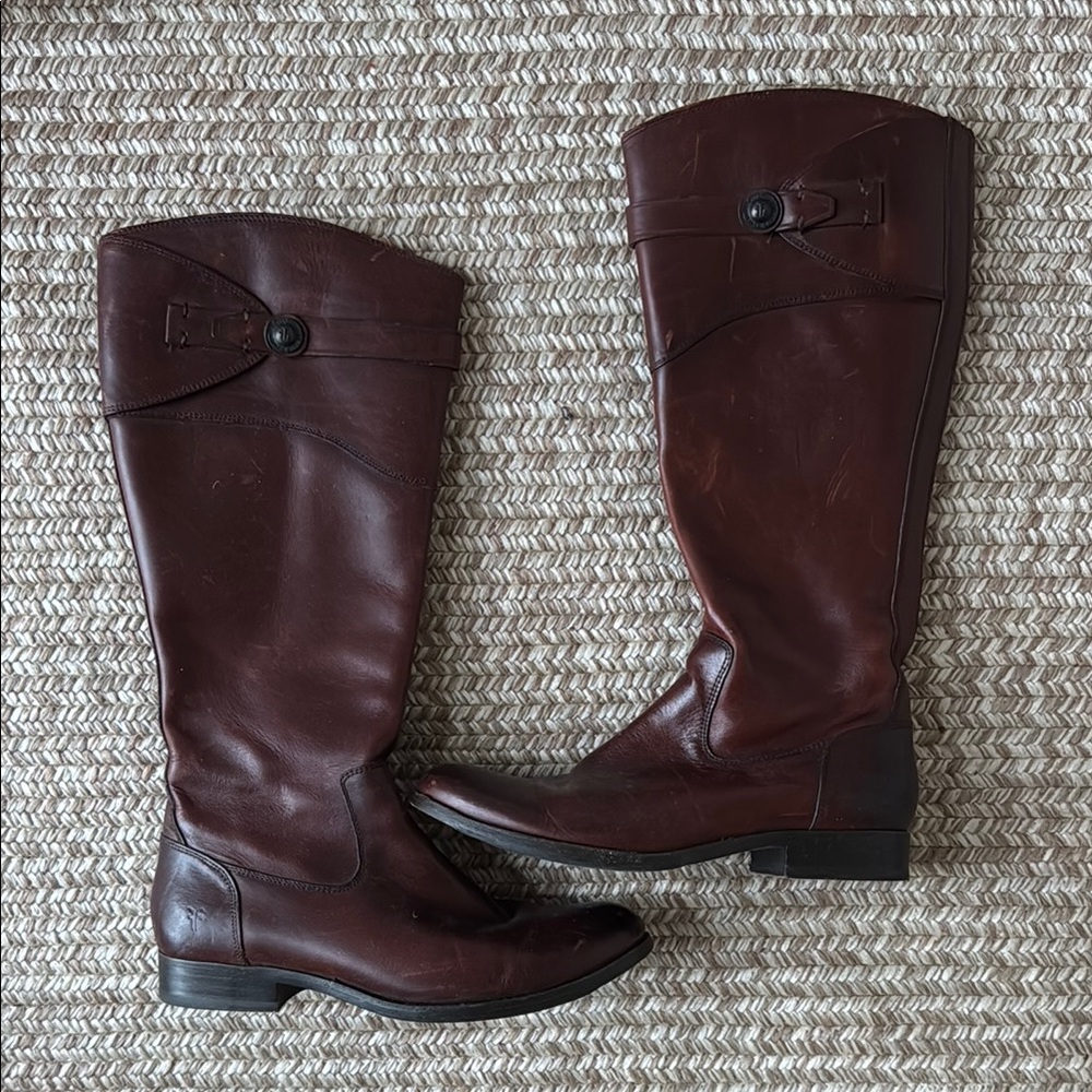 Frye Women's Brown Leather Boots